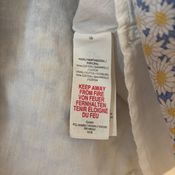 Mini Boden Floaty Hotchpotch Patchwork Floral Blue Dress Size Large 9-10 Years - Picture 9 of 15